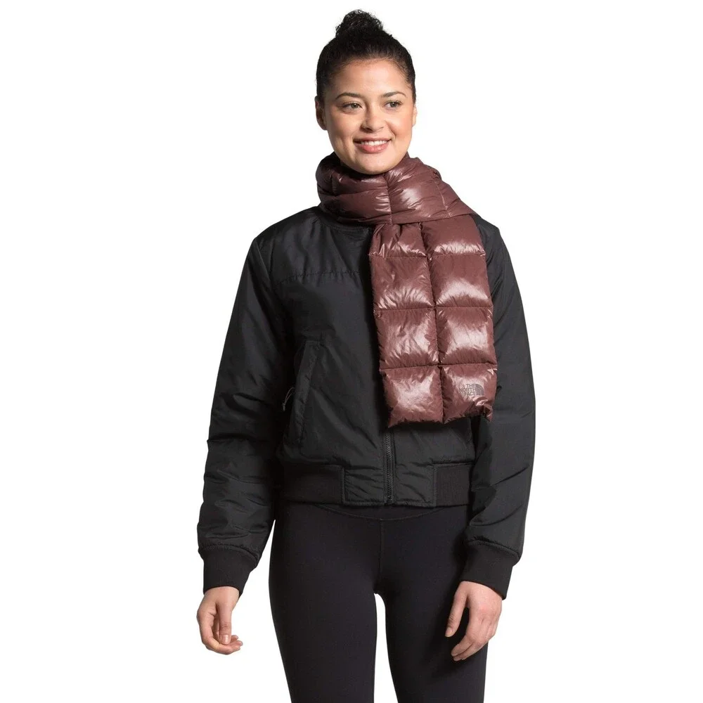 The North Face City Voyager Quilted Scarf Unisex OS Purple 550 Down SGN1841